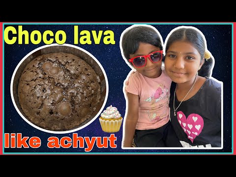 Making choco lava cake/molten lava cake/dark chocolate lava cake/lava cake with eggs/5minutes cake