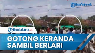 Viral Video Keranda Mayat di Pasuruan Digotong oleh Sejumlah Orang Sambil Berlari