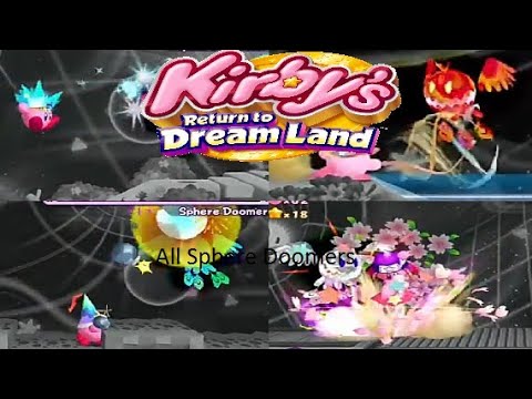 Kirby's Return to Dreamland - All Sphere Doomers