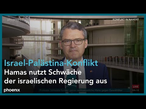 tagesgespräch mit Roderich Kiesewetter zum Israel-Palästina-Konflikt am 17.05.21