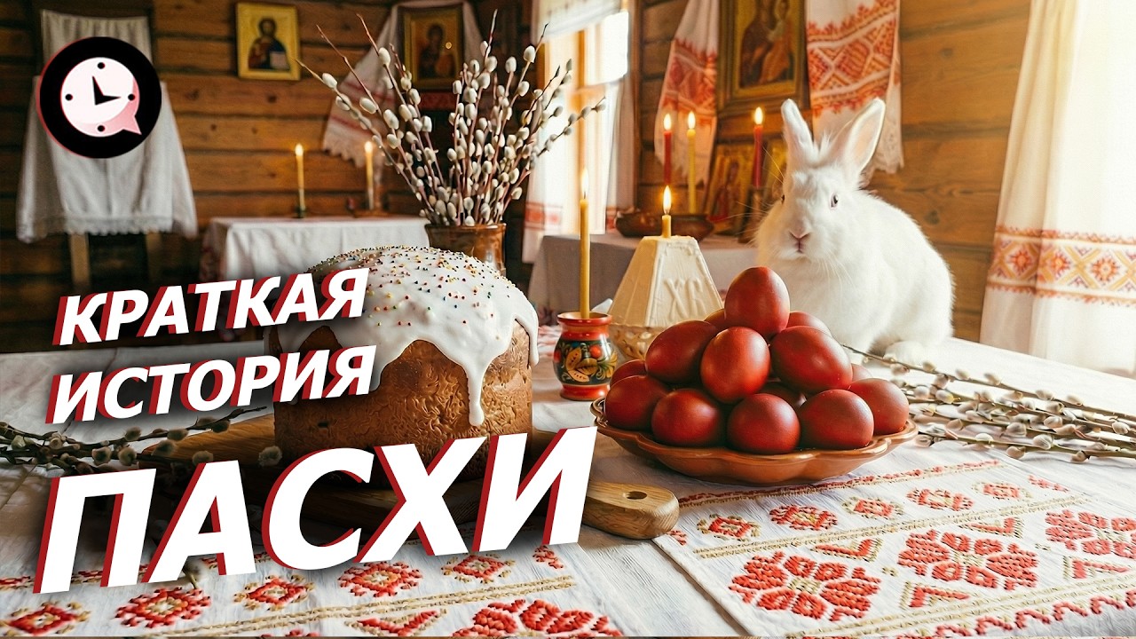 Краткая История ПАСХИ: зачем КРАСИТЬ ЯЙЦА и причем тут КРОЛИК?