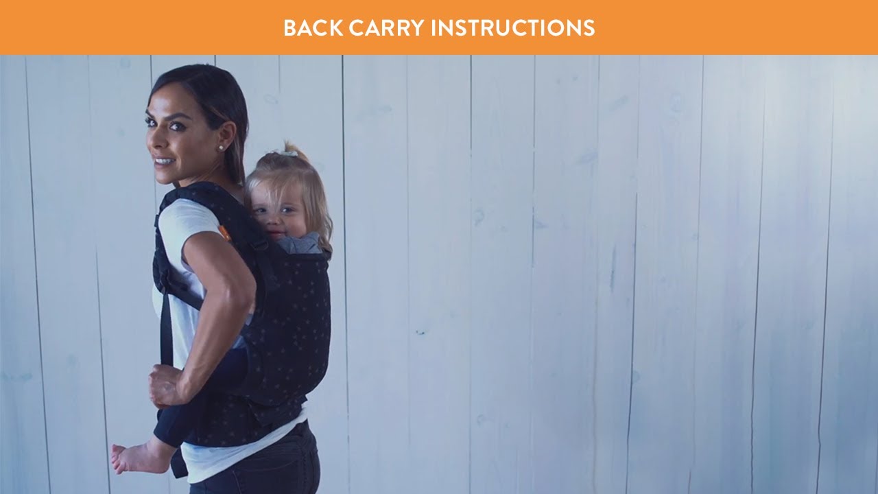 How to Back Carry in Your Baby Carrier
