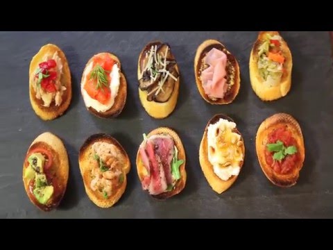 Crostini - An Appetizer for Unexpected Guests