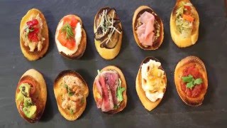 Crostini - An Appetizer for Unexpected Guests
