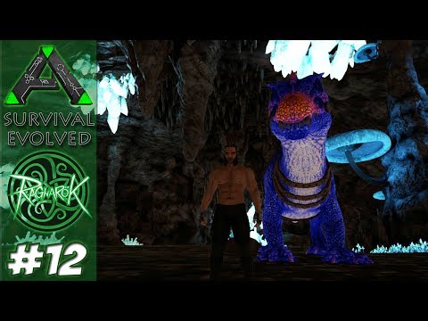 DEU RUIM !!! Caverna Submarina e ALPHA MEGALODON -  ARK Survival Evolved #12 - RAGNAROK DLC