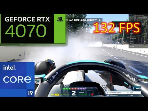 Ultimate F1 2022 Gaming Experience on MSI Vector GP77 | i9 13900H & RTX 4070 | FPS Showcase!