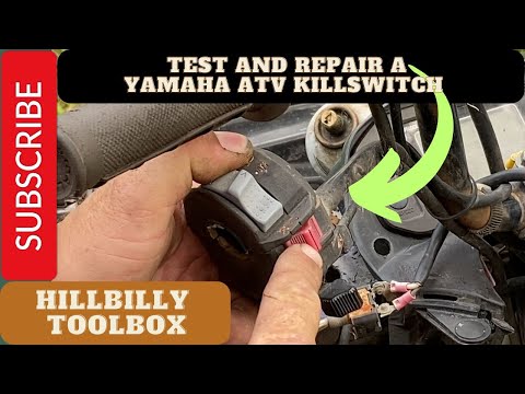 How to test and repair a Yamaha ATV kill switch