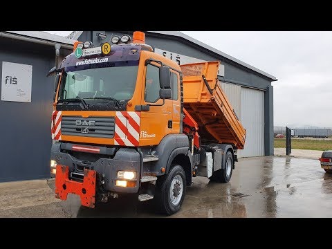 MAN 18.360 BL 4X4 tipper + palfinger 9501 - FIŠ TRUCKS SLOVENIA