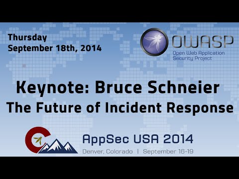 Image thumbnail for talk Keynote: The Future of Incident Response