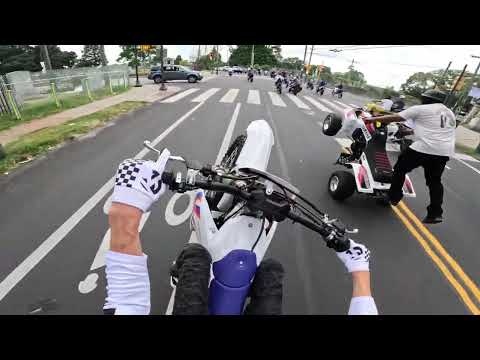 CAMDELPHIA RIDEOUT 2024 FROM PHILLY TO CAMDEN! * 50TH ANNIVERSARY YZ450F *