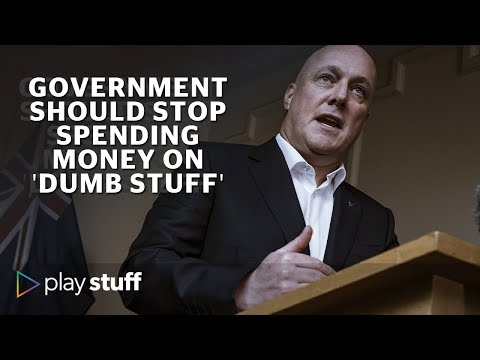 New Zealand Government should stop spending money on 'dumb stuff': Christopher Luxon | Stuff.co.nz