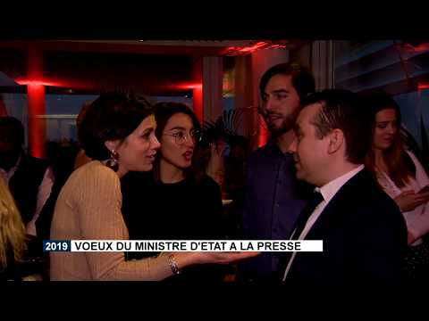 Lire la vidéo 2019 : vœux du Ministre d’Etat à la presse