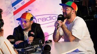 Bellecour dans le studio de Fun Radio à l'EMF
