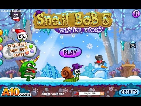 Snail Bob 6 Winter Story Walkthrough