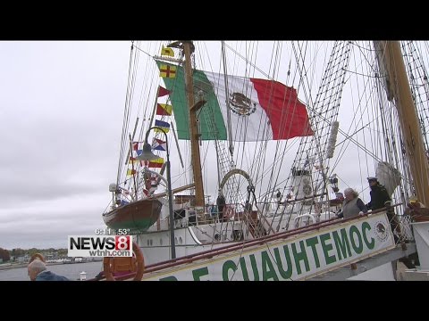 Mexican Navy visiting Connecticut celebrates Cinco de Mayo