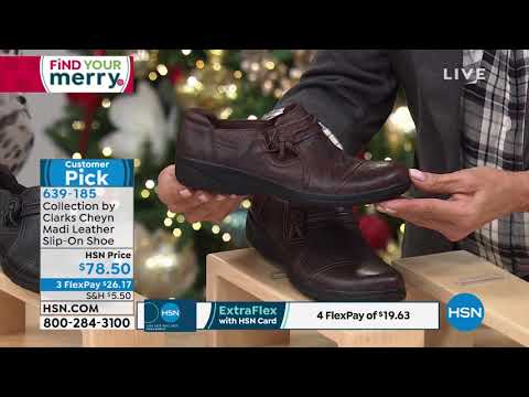 Collection by Clarks Cheyn Madi Leather SlipOn Shoe