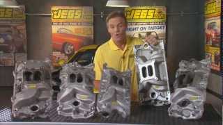 Intake Manifold Kit for 1962-1985 Small Block Ford 260, 289 & 302 (Except Boss 302), Dual Plane 4-BBL [Black] - video thumbnail 2