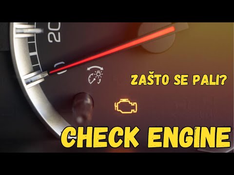Žuta Lampica Motora (Check Engine Light) - 8 Najčešćih Uzroka + Kako Resetirati Lampicu Motora