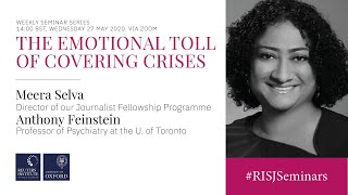 Journalists under pressure - the emotional toll of covering crises video