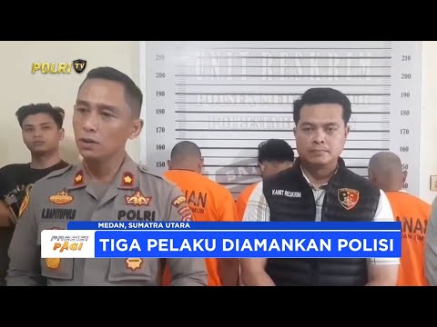 PENGUNGKAPAN KASUS PENGEROYOKAN PEGAWAI WARKOP DI MEDAN