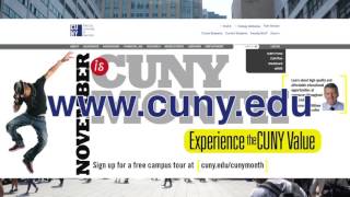 City Tech: Register for CUNY Portal