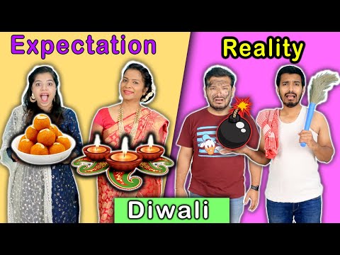 Diwali Expectation Vs Reality | Funny Video | Hungry Birds