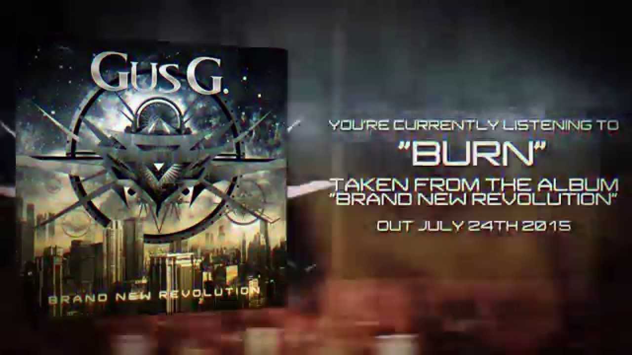 GUS G. - Burn (Lyric Video) - YouTube