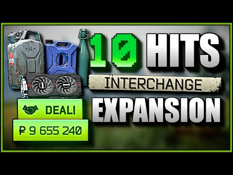 10 Hits of the New Interchange Expansion - How Profitable Is It? (Tarkov PvE)