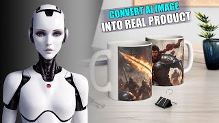How to convert digital AI Art to real product | ImagineMe | Stable Diffusion?
