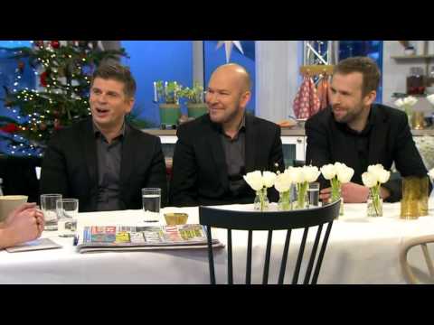 Komikertrion som filtrerar allvaret genom humor - Nyhetsmorgon (TV4)