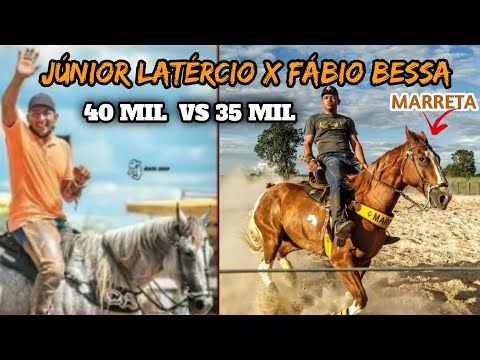 JÚNIOR LATÉRCIO X FÁBIO BESSA | GORDINHO DO MARRETA EXPLICA