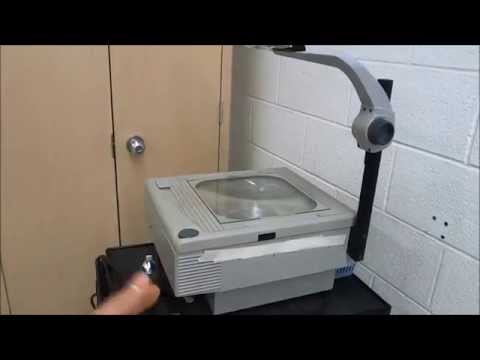 How to change the lightbulb in an overhead projector