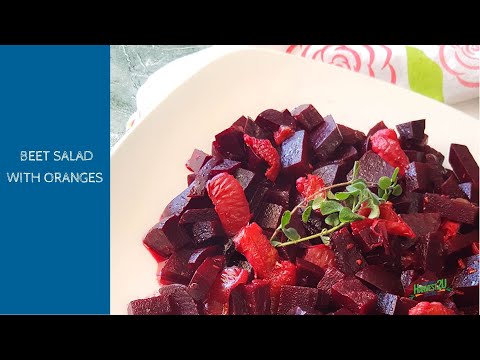 Roasted Beet and Orange Salad – A Healthy Dose of Vitamin C