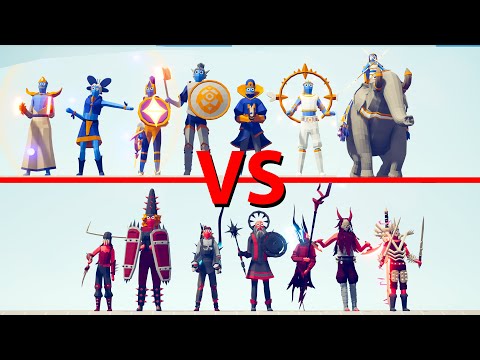 GOOD TEAM vs EVIL TEAM - Totally Accurate Battle Simulator TABS