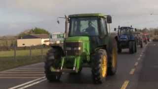 preview picture of video 'saddlers inn boyle co roscommon tractor road run  2013 HD'