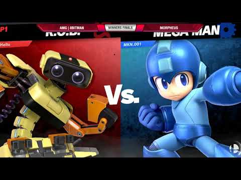VS Weekly 2/28/19 - Winners Finals - AMG | 8BitMan (ROB) vs Morpheus (Mega Man) - SSBU