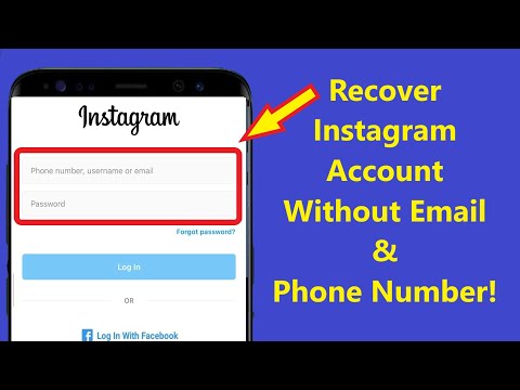 How to Recover Instagram Account Without Email And Phone Number!! - Howtosolveit Video