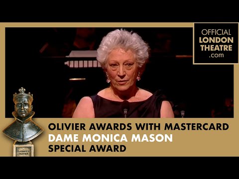 Dame Monica Mason awarded Special Award | Olivier Awards 2012 with Mastercard