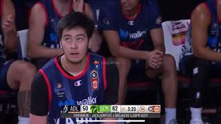 NAGTAPAT NA KAI SOTTO VS ZHOU QI ADELAIDE 36ERS vs SOUTH EAST MELBOURNE PHOENIX