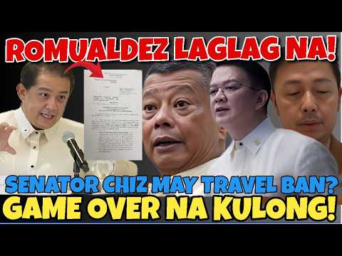 BREAKING NEWS! GAME OVER NA MARTIN AT SEN CHIZ MAY TRAVEL BAN NA! TAPOS NABA SI MARTIN?