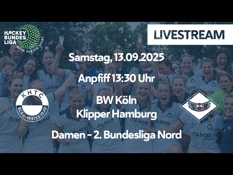 Damen - 2. Bundesliga Nord - BW Köln vs. Klipper Hamburg (1. Spieltag - Feldsaison 2025/2026)