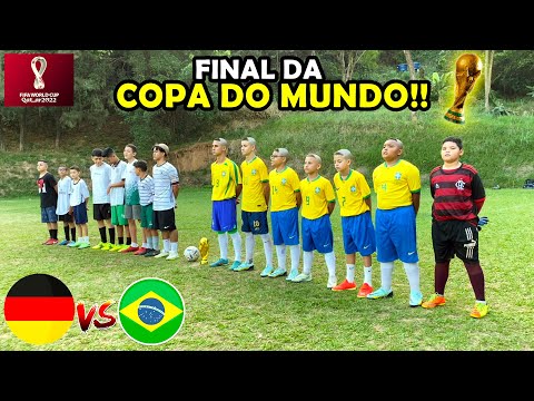 BRAZIL vs GERMANY WORLD CUP FINAL! ‹ Rikinho ›