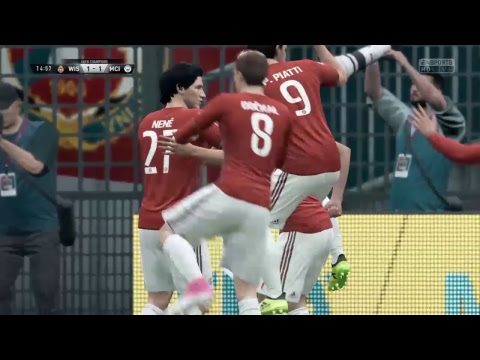 E. Ribeiro-Wisla Krakow V. Manchester City (Champions league 17/18) -Opening game