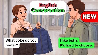 Shopping English Conversations for Beginners (A1–A2) | Listen and Learn for Daily Use