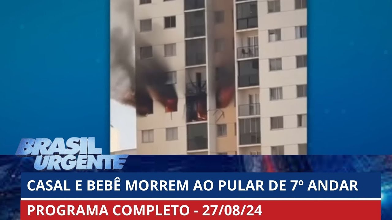 [AO VIVO] BRASIL URGENTE - 27/08/2024