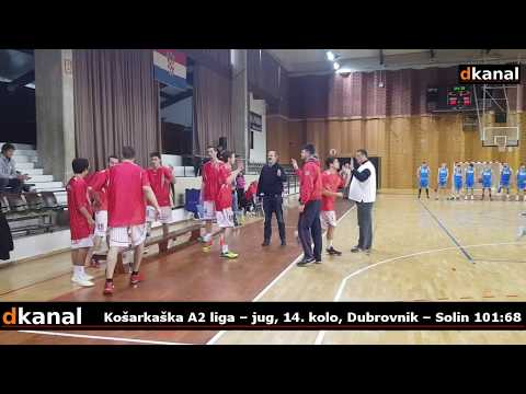 Dubrovnik – Košarkaška A2 liga – jug, 14. kolo, Dubrovnik – Solin 101:68