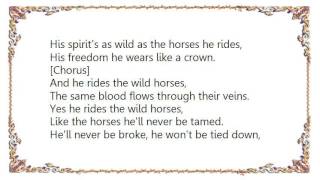 Chris LeDoux - He Rides the Wild Horses Lyrics