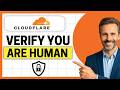 How To Fix Cloudflare Verify You Are Human Easy Guide