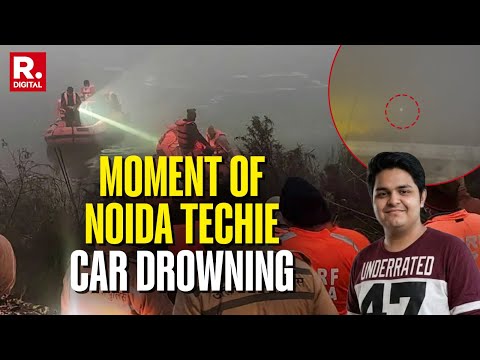 On Cam: Moment Noida Techie Yuvraj Mehta Drowned In A Ditch