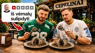 Išbandėme BLOGIAUSIUS Cepelinus Lietuvoje